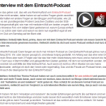 Interview mit dem Eintracht Podcast